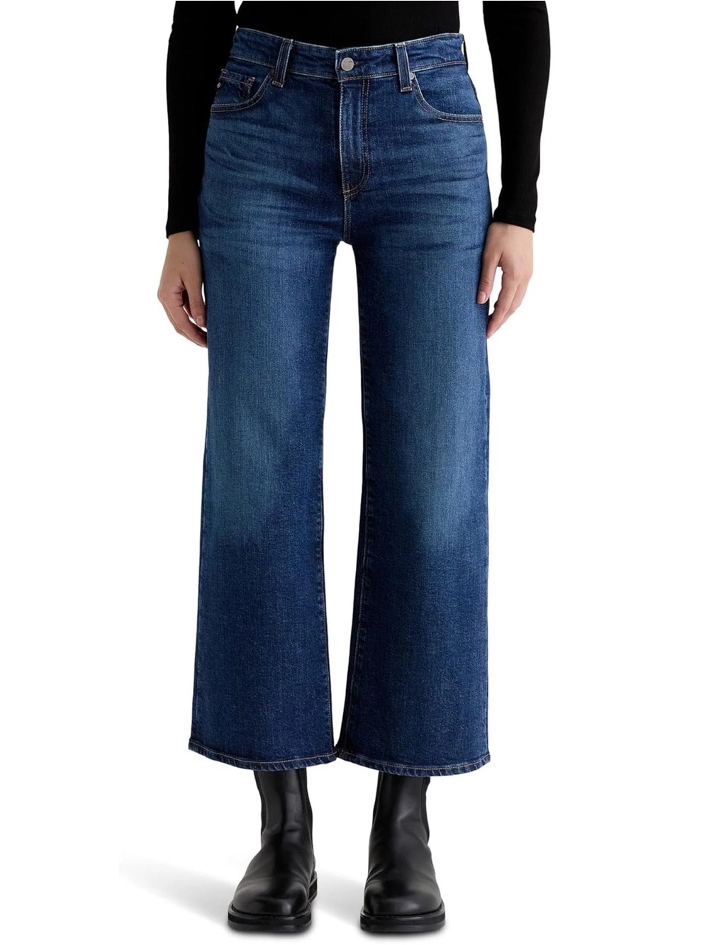 Agolde Saige Wide Leg Crop Jeans NWT size 25